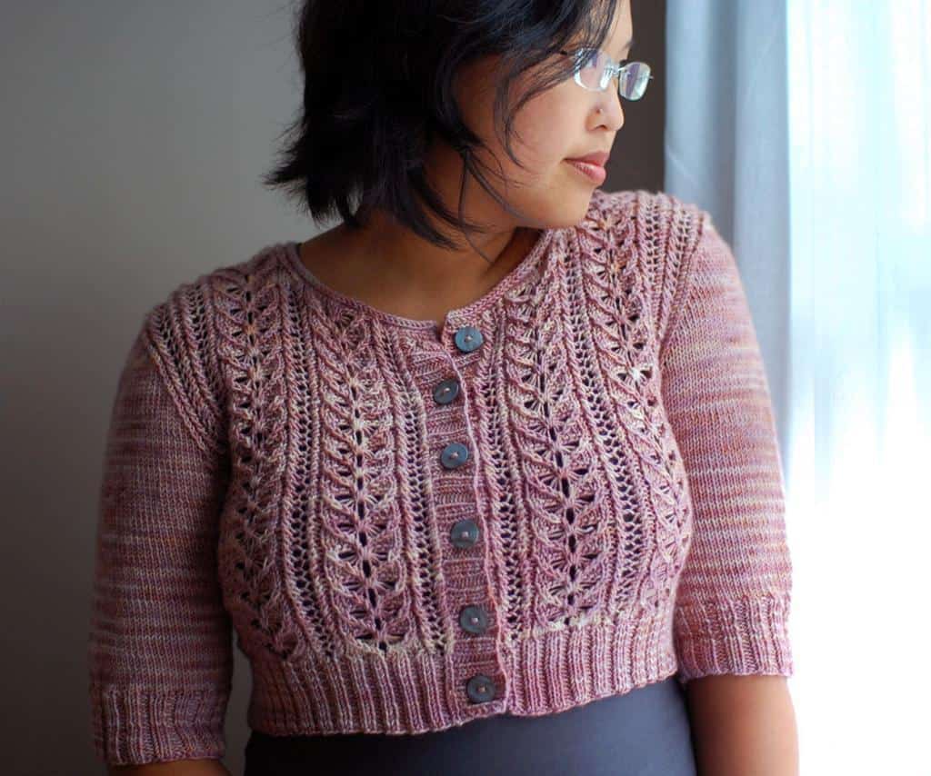 15 light cardigan knit patterns for mild weather