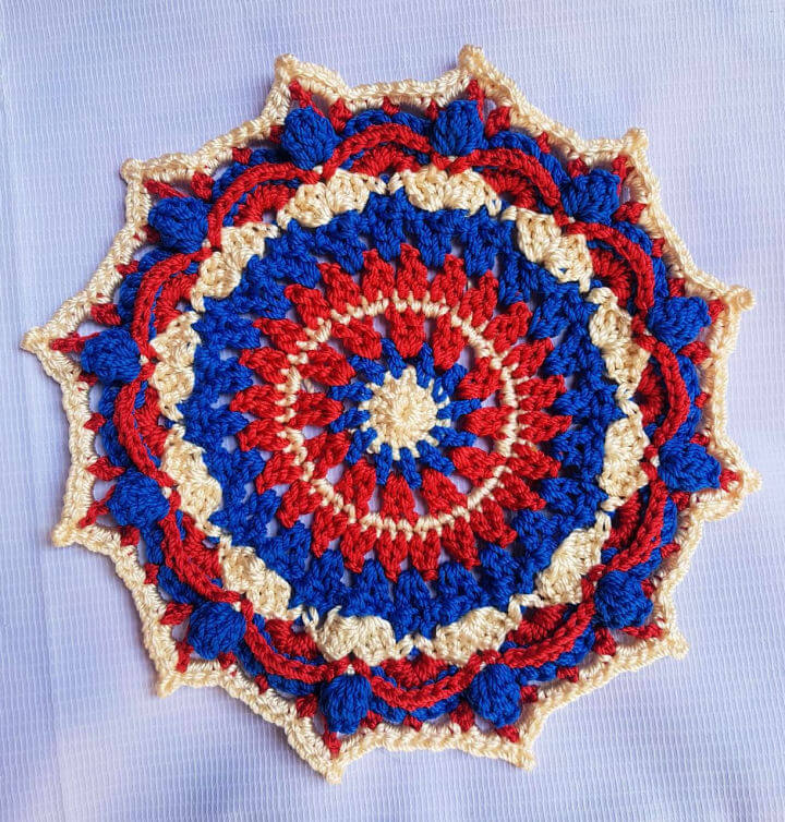 How to crochet a doily