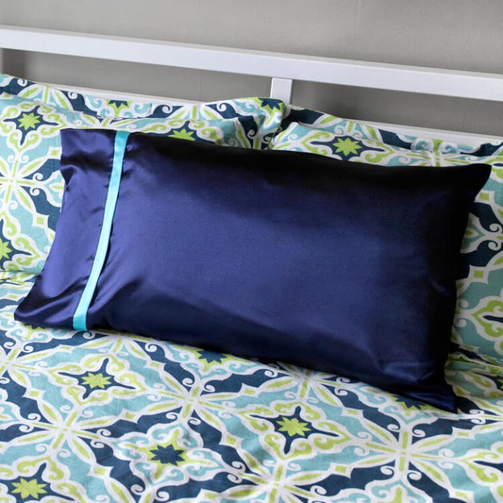 Make a rolled up pillowcase