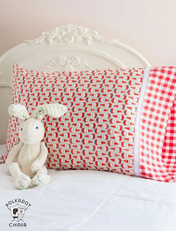 How to sew pillowcases