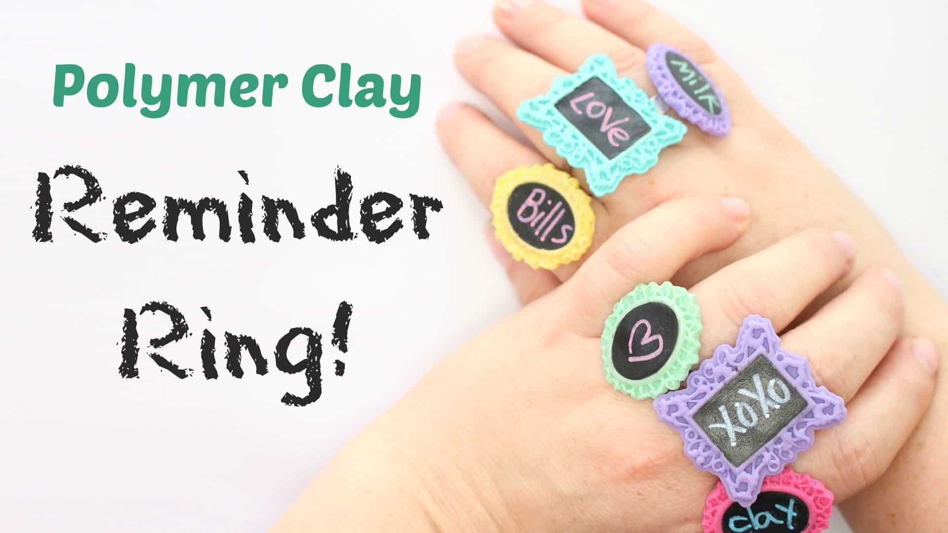 Clay ring DIY