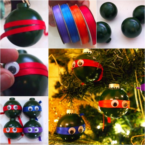 Teenage Mutant Ninja Turtles Christmas Ornament DIY F Wonderful DIY Cute Bulb Penguin Ornament 