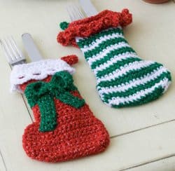 Elf-sized stockings ornaments