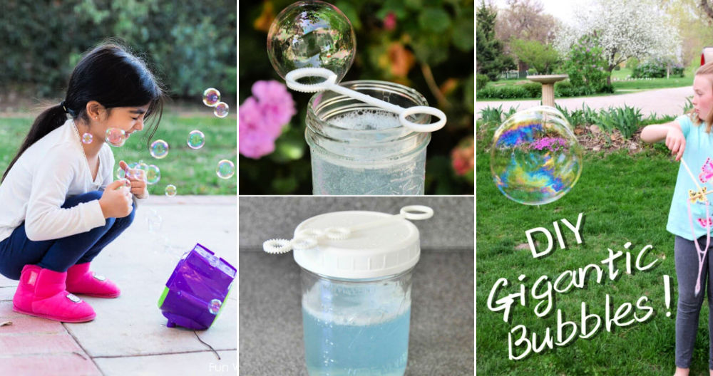20 easy ways to make bubbles at home