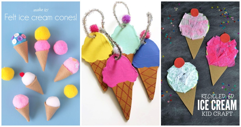 25 simple DIY kids ice cream crafts ⋆ DIY crafts