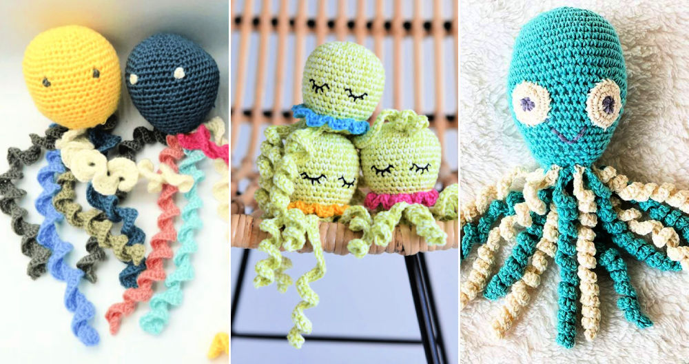 30 free crochet octopus patterns