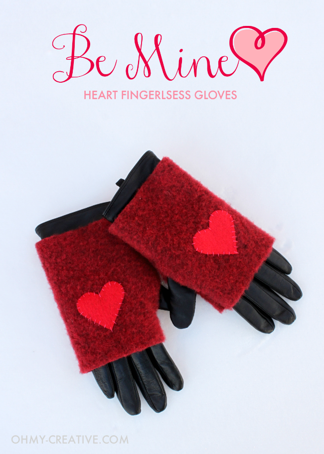 Be Mine Heart Fingerless Gloves 6 cute fingerless gloves items we like very much