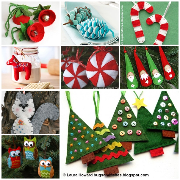 Felt Ornaments DIY F2 Wonderful DIY Cute Christmas Angel Ornaments