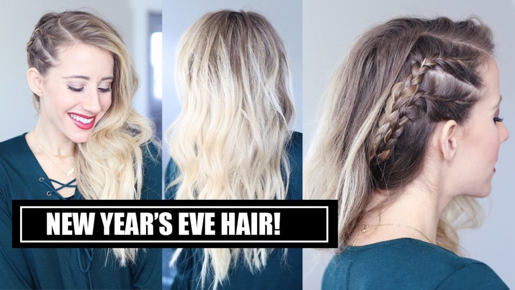 10 ways to style a hairstyle for New Year's Eve
