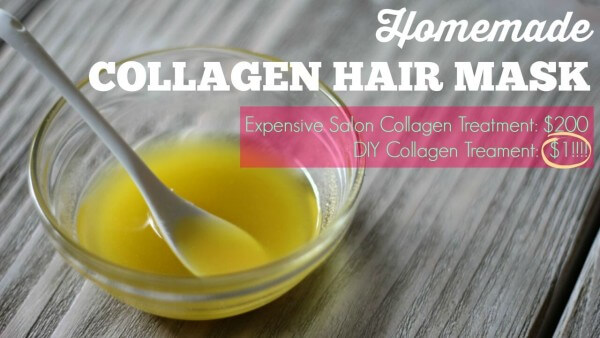 Collagen - Hair - Mask - DIY - Collagen - Treatment