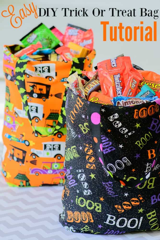 Simple comparison of trick or treat tote bags 15 DIY trick or treat and loot bags