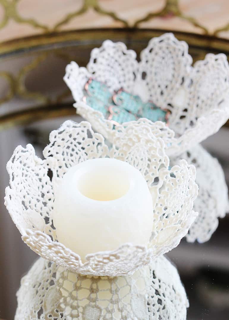 15 best vintage-inspired lace doily crafts