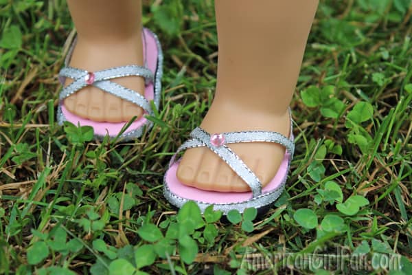 Cross sandals