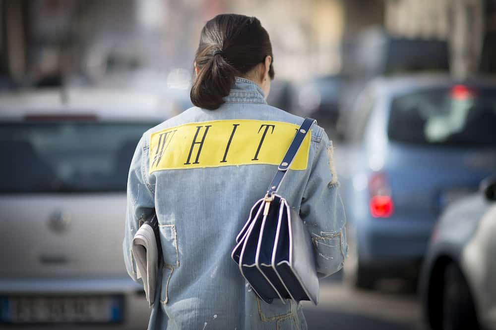 MILAN, ITALY - MARCH 1: A guest walks the streets of Milan during Milan Fashion Week on March 1, 2015 in Milan, Italy.  (Photo by Timur Emek/Getty Images)