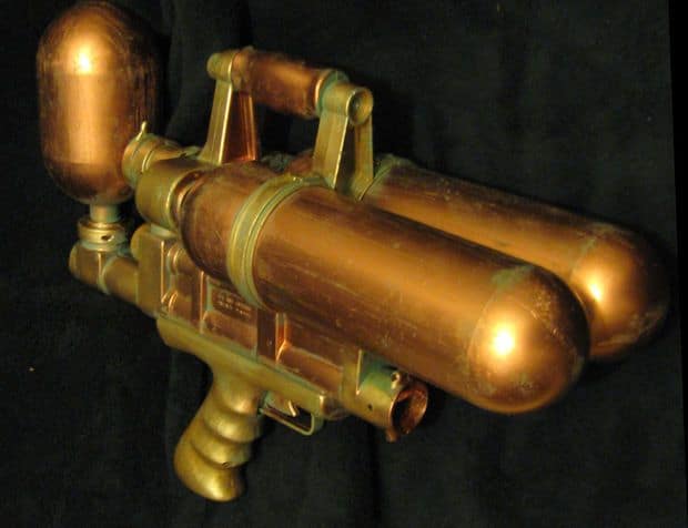steampunk water gun