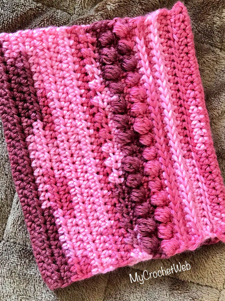 Crochet Scarf Warm Pattern