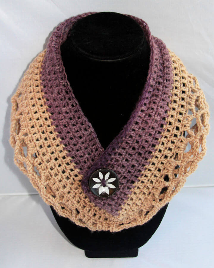 Crochet Mandala Scarf