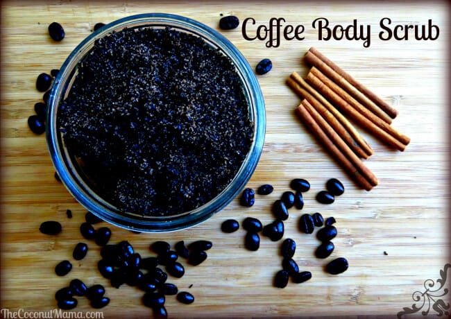 Antioxidant Coffee Scrub with Coconut Oil