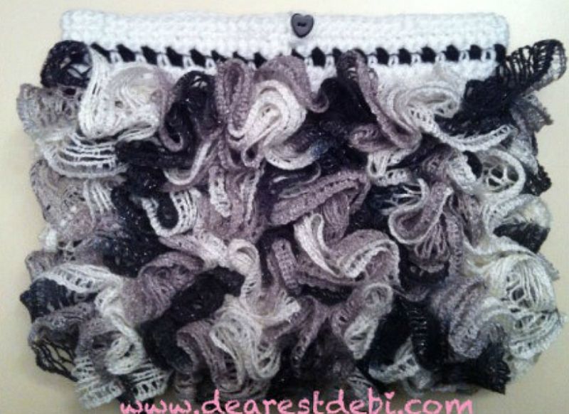 Cozy Crochet Ruffle Skirt