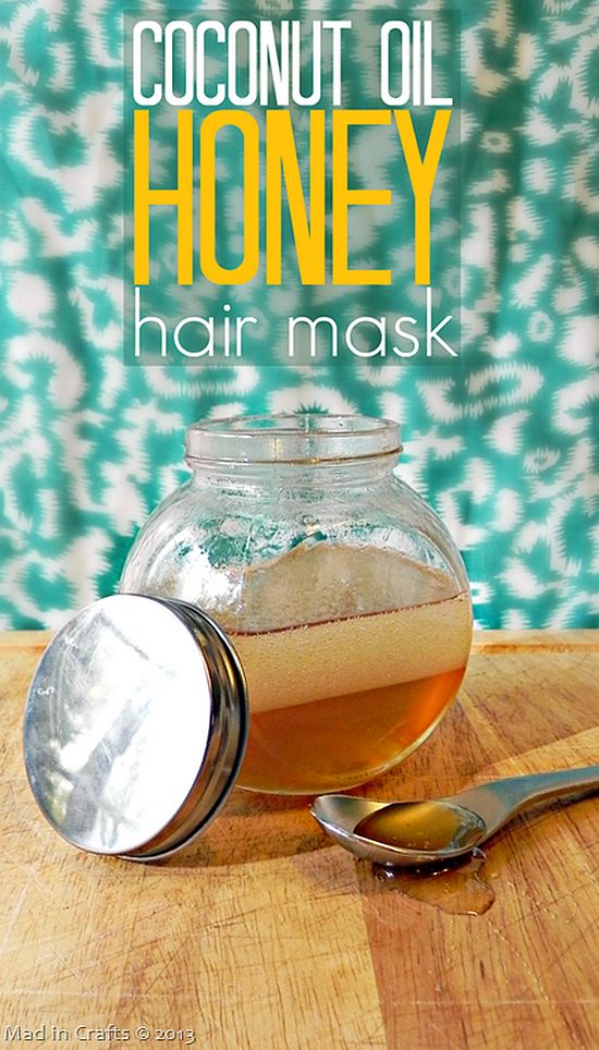 Coconut Oil and Honey Hair Mask