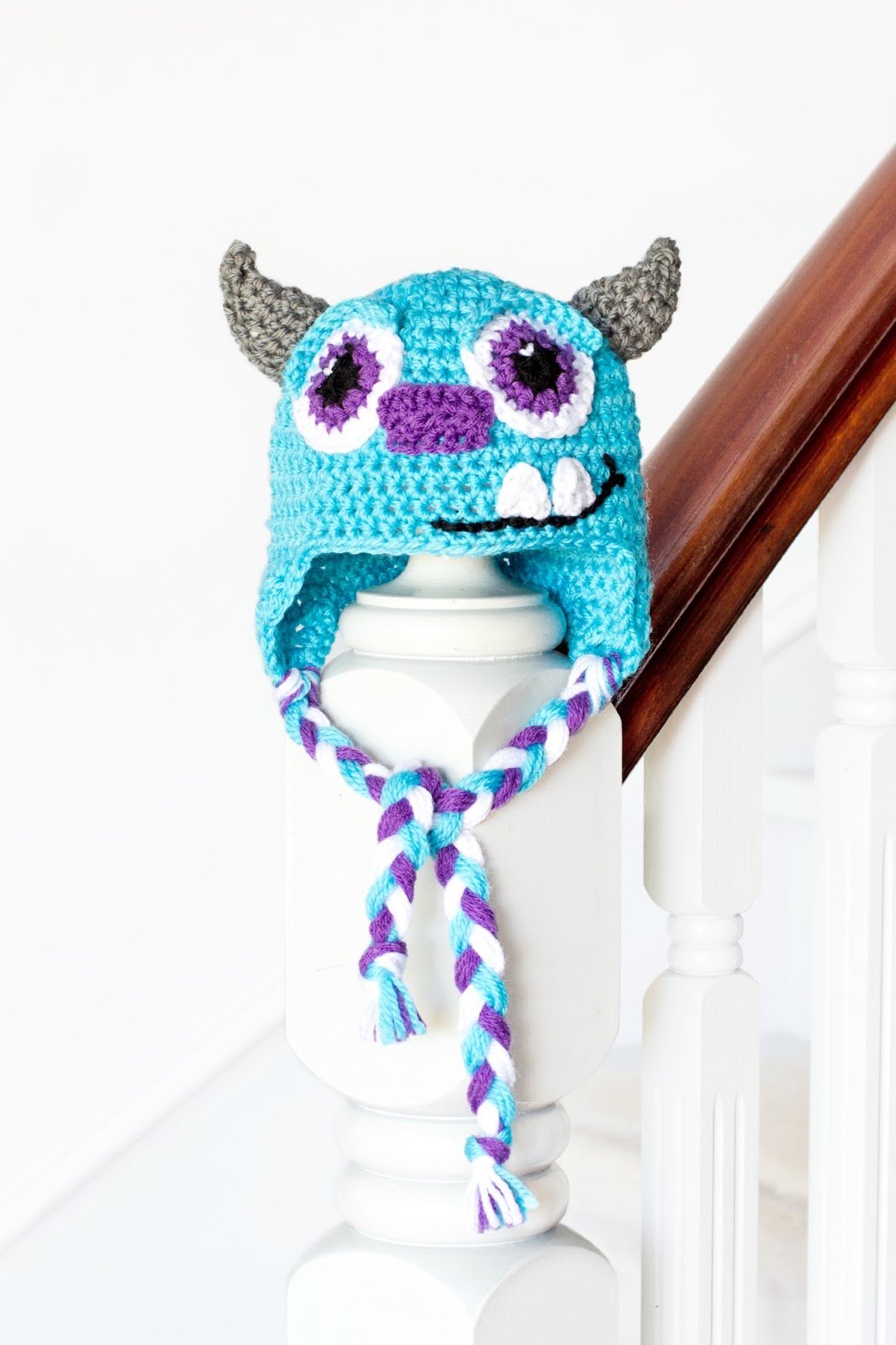 Monsters Inc. Sulley Crochet Hat