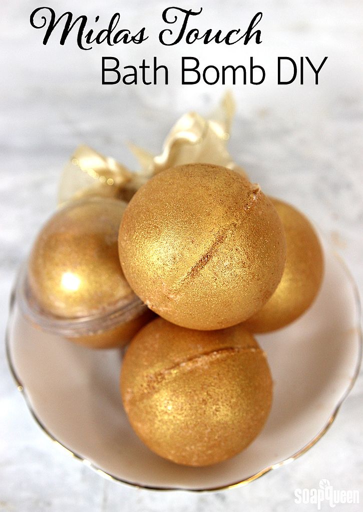 Golden Midas Touch Bath Bomb