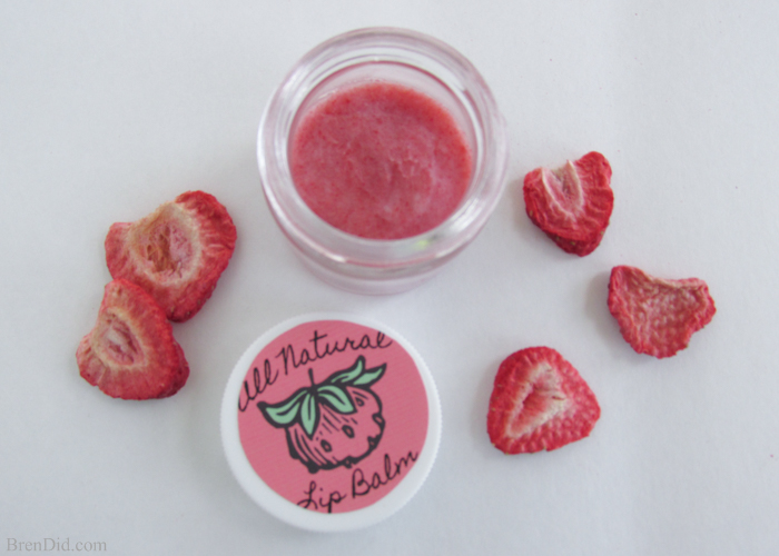 Sweet Strawberry Lipstick - DIY-14