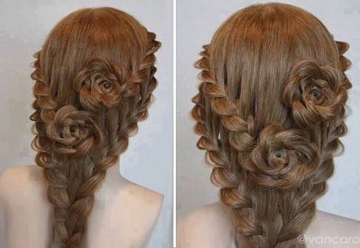 Lace Braided Rose Hairstyle Guide to Luxury Lace Braided Rose Hairstyles