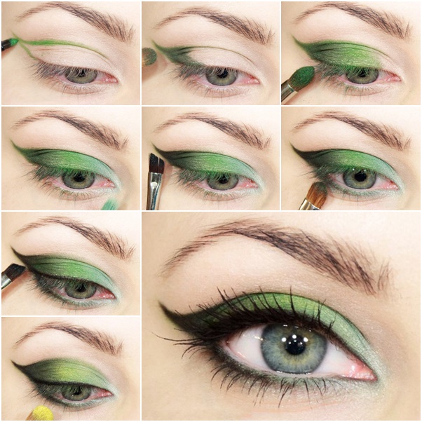 Green Eye Makeup Wonderful DIY