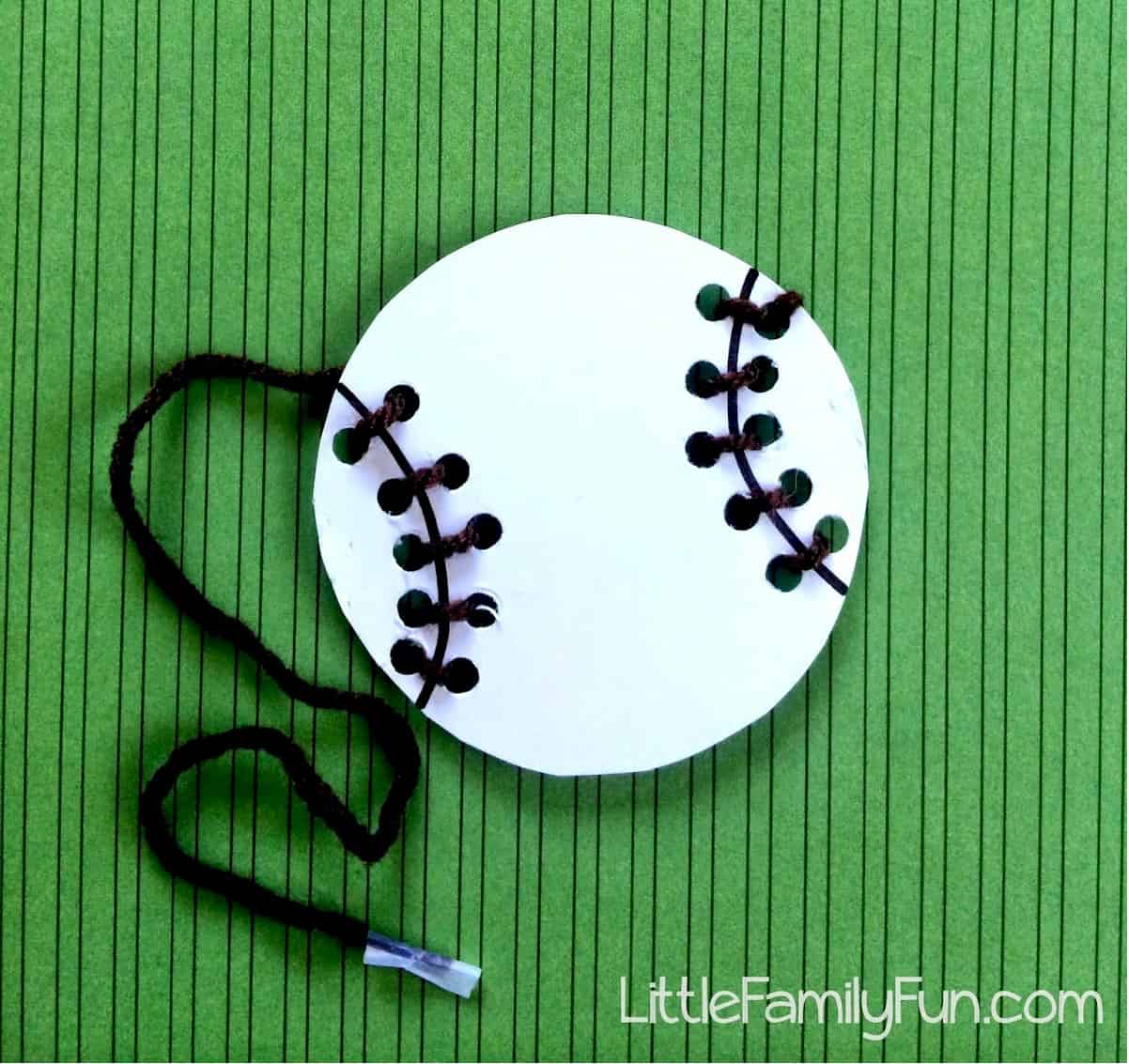 Baseball Lace Craft