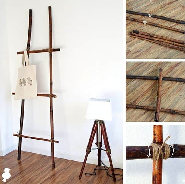 DIY Bamboo Ladder