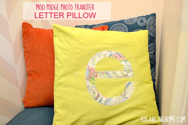 photo transfer pillow
