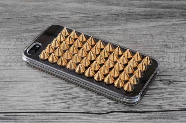 spiked phone case