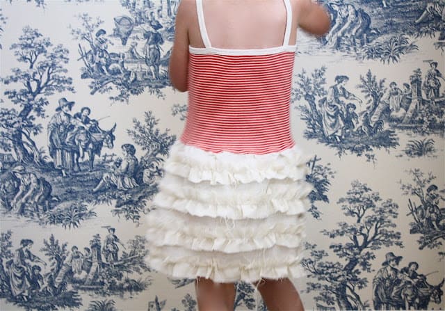 ruffled baby skirt