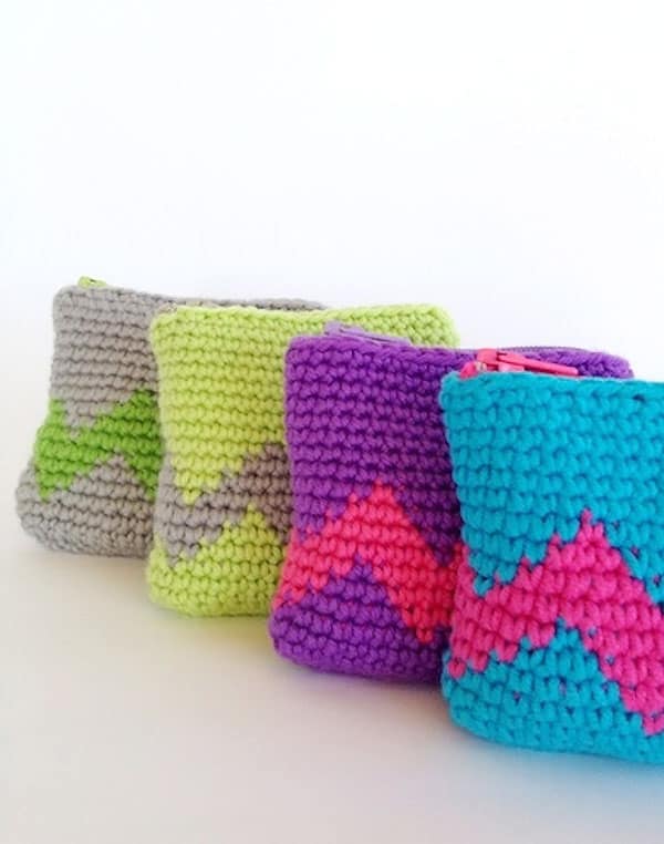 Tapestry Crochet Wallet