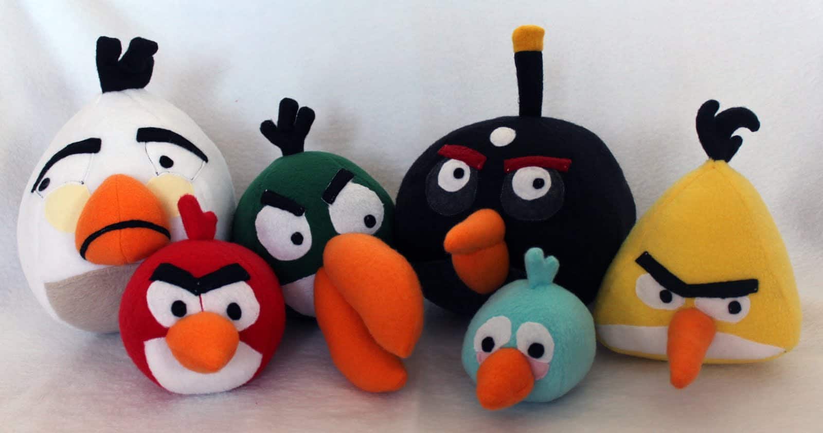 angry birds plush toy