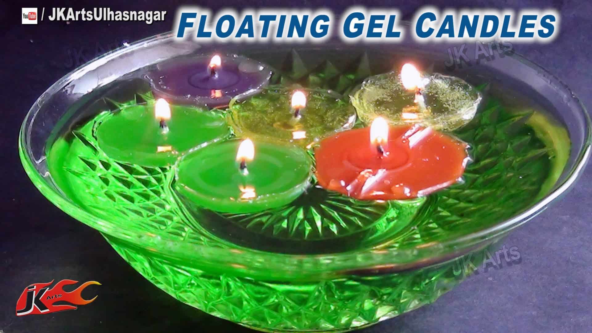 floating gel candle