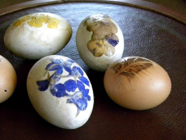 Embossed Easter Eggs