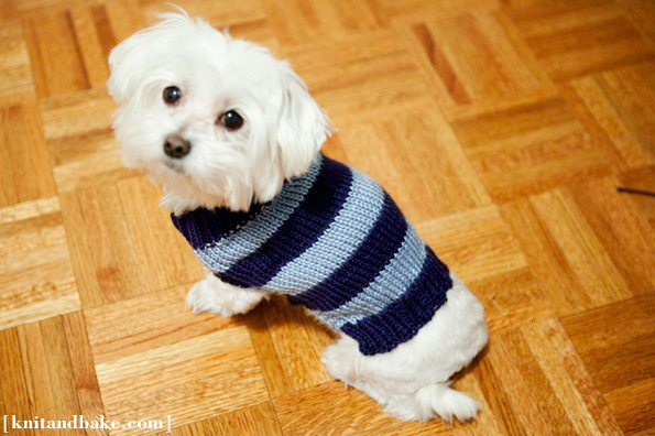 simple striped sweater