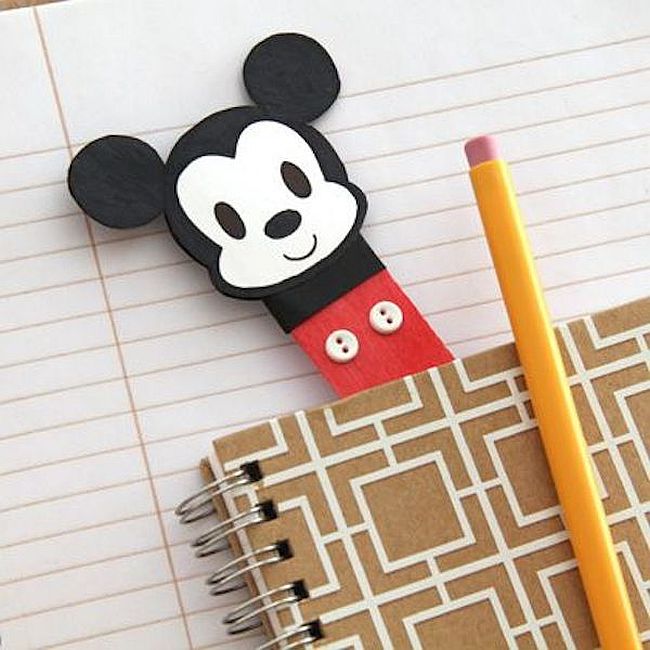 mickey mouse bookmark