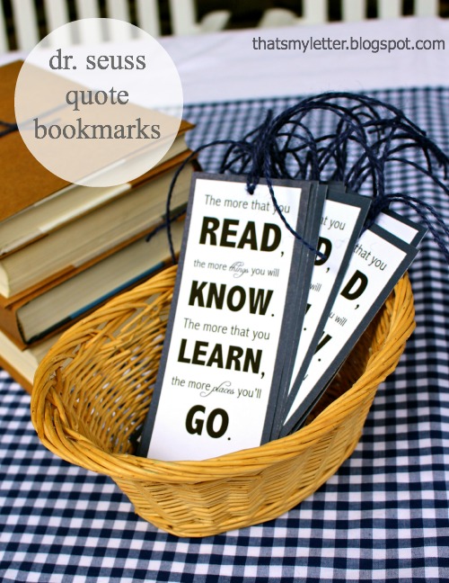 Bookmark Party Favor