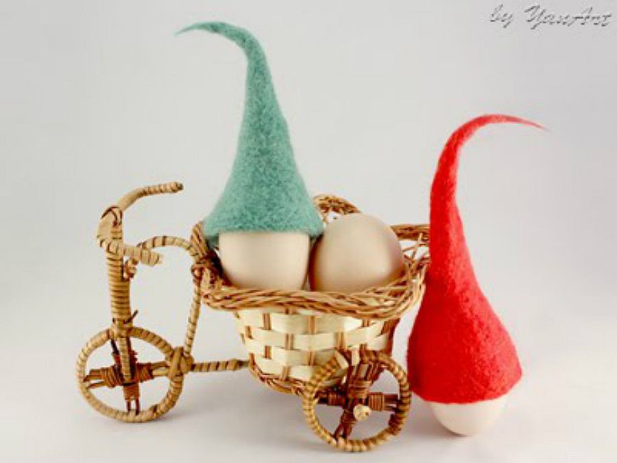 Creative Easter Felt Egg Hat