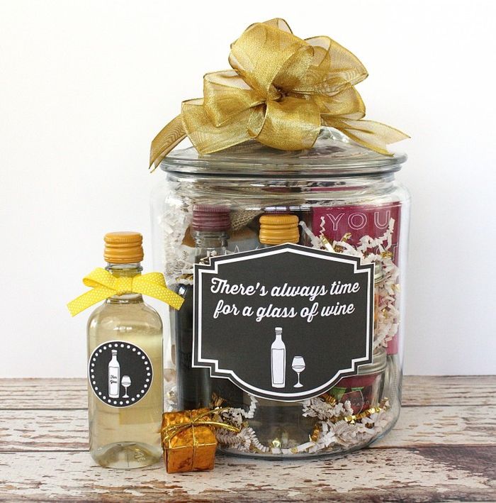 gifts for wine lovers in jars