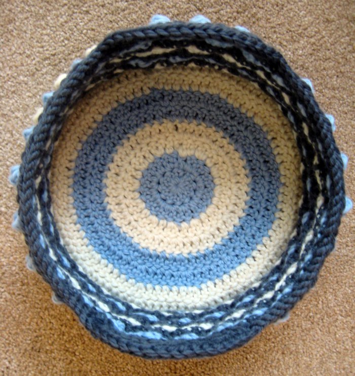 Honeycomb Pop Basket Empty Super Versatile DIY Crochet Honeycomb Pop Basket
