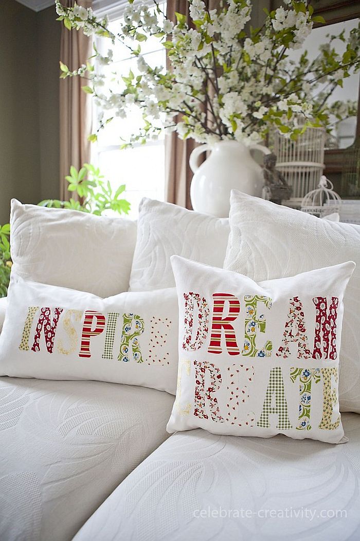 Inspiration Pillow DIY