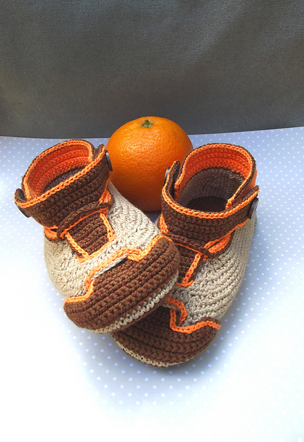 Crochet Baby Sneakers Super Stylish Nike Inspired Crochet Baby Booties