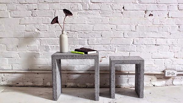 Easy DIY Concrete Nesting Table Ideas Create these awesome DIY Concrete Nesting Tables using LEGO bricks!
