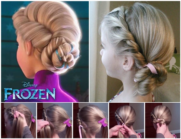 Disney Frozen Coronation Hairstyle