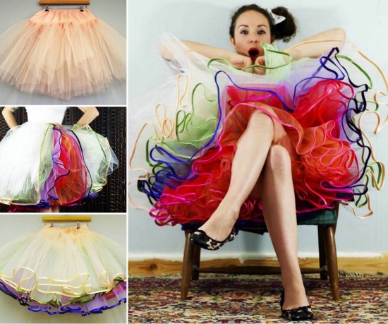 Multicolor Petticoat - 550x459