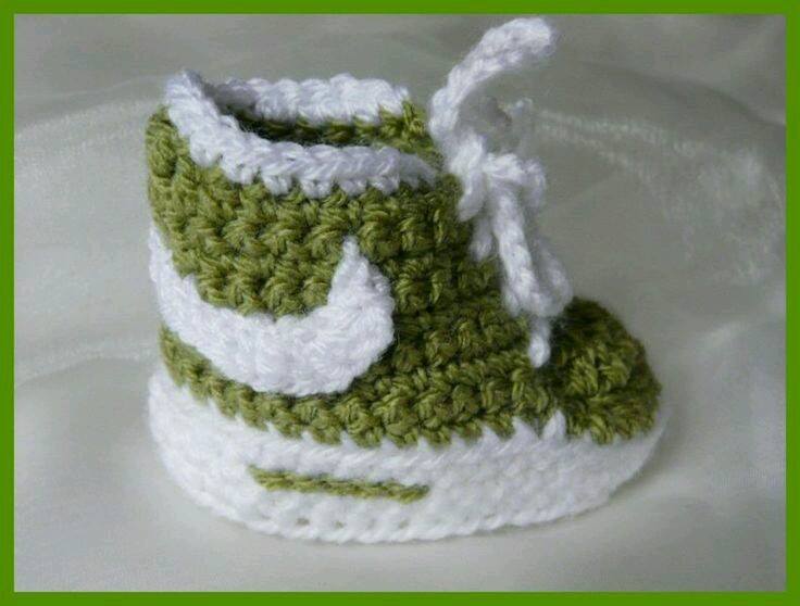 nike baby crochet shoes 3